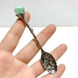 Colorful Fluorite Sphere Coffee Spoon Wholesale