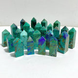 4-6cm Chrysocolla Tower Wholesale -Wholesale Crystals