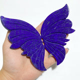 4 Pairs Small Lapis Lazuli Butterfly Wing Carving With Stand - Wholesale Crystals