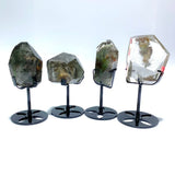 4 Pieces Garden Quartz Free Form With Stand - Wholesale Crystals