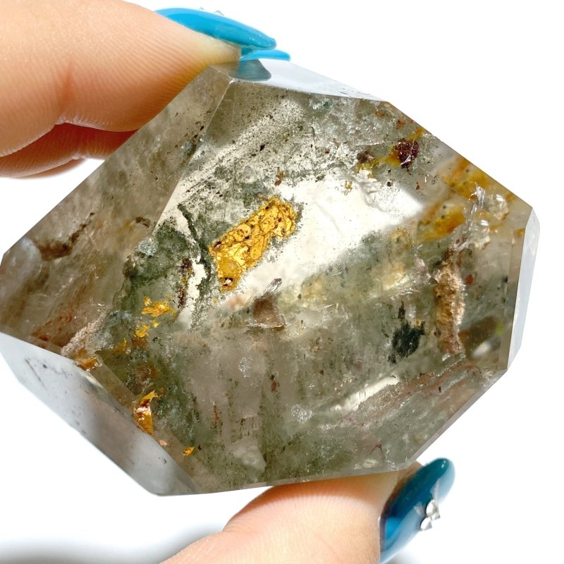4 Pieces Garden Quartz Free Form With Stand - Wholesale Crystals