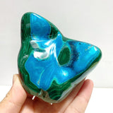 4 Pieces High Quality Beautiful Polished Chrysocolla Mixed Malachite Free Form 2 - Wholesale Crystals