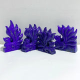 4 Pieces Lapis Lazuli Nine-tailed Fox Carving -Wholesale Crystals