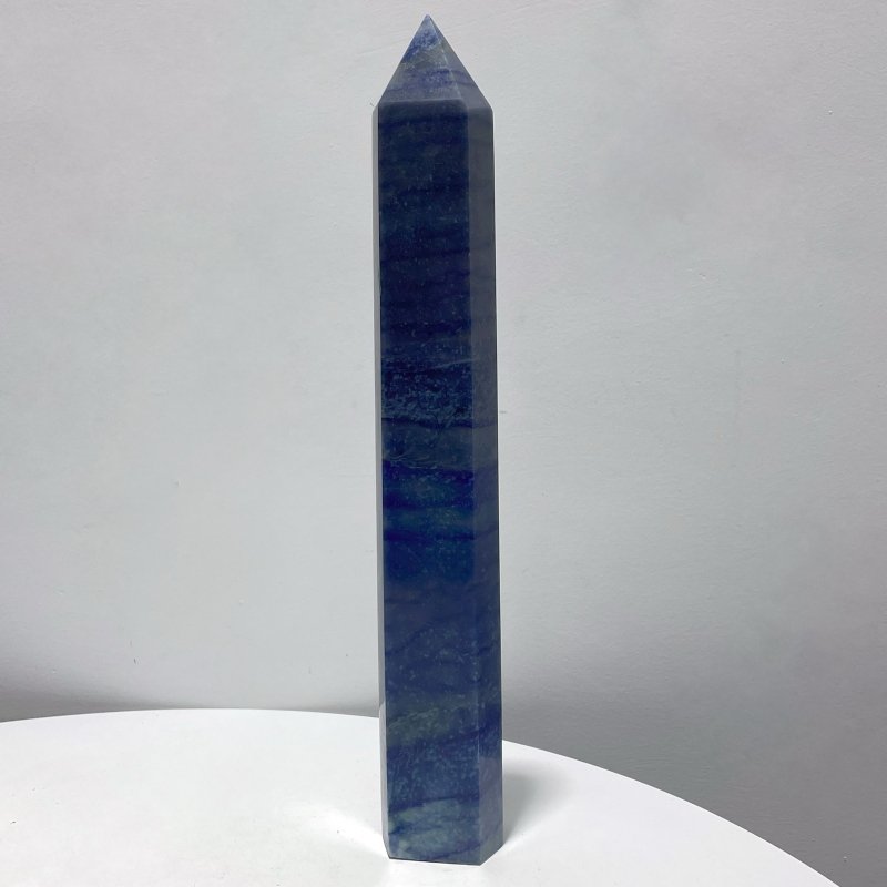 4 Pieces Large Blue Aventurine Tower - Wholesale Crystals