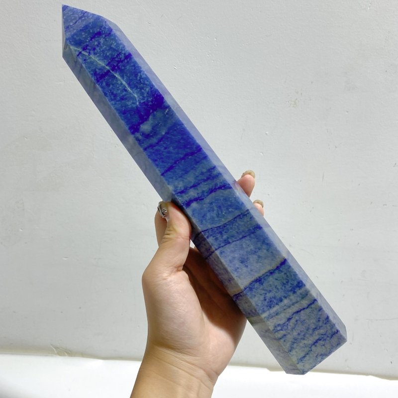 4 Pieces Large Blue Aventurine Tower -Wholesale Crystals