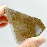 4 Pieces Rutile Quartz Free Form With Stand -Wholesale Crystals