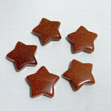 4 Types 3CM Star Carving Wholesale Africa Blood Stone Blue Sandstone -Wholesale Crystals