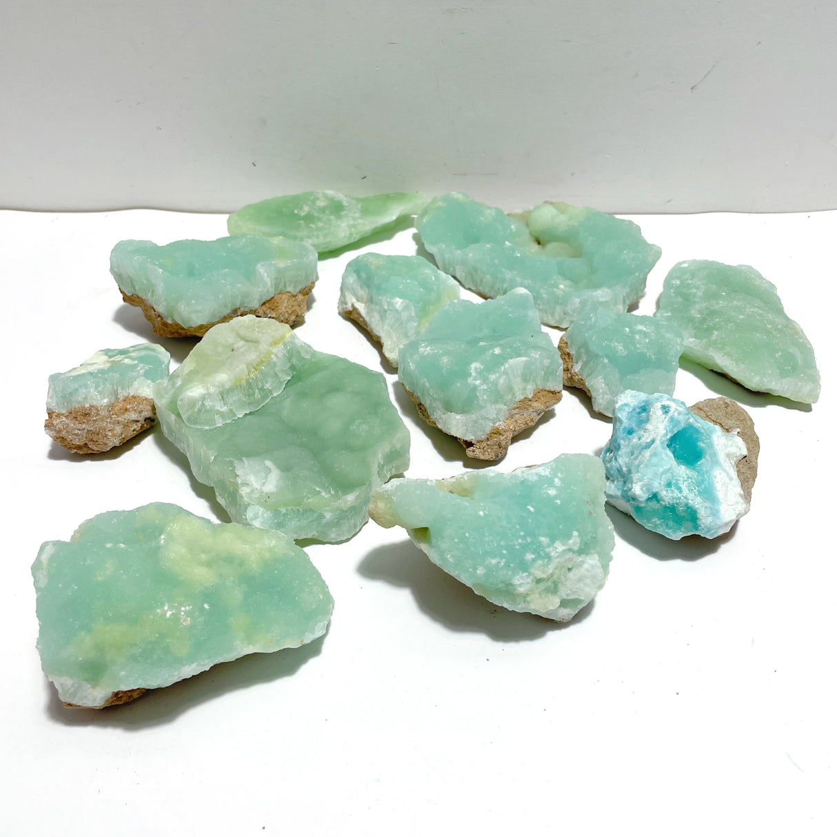 12 Pieces Hemimorphite Raw Stone Specimen