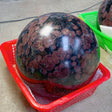 44.3KG Large Garnet Mixed Astrophyllite Sphere (Sea Freight Only) -Wholesale Crystals