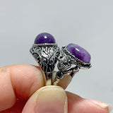 45 Pieces Charoite Different Styles Ring 3 - Wholesale Crystals
