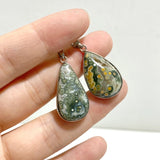 45 Pieces Vein Ocean Japser Pendant -Wholesale Crystals