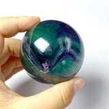 45.5KG Colorful Fluorite Rainbow Spheres 5-7cm (Sea Freight Only) -Wholesale Crystals