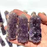 46 Pieces Amethyst Cluster Points -Wholesale Crystals