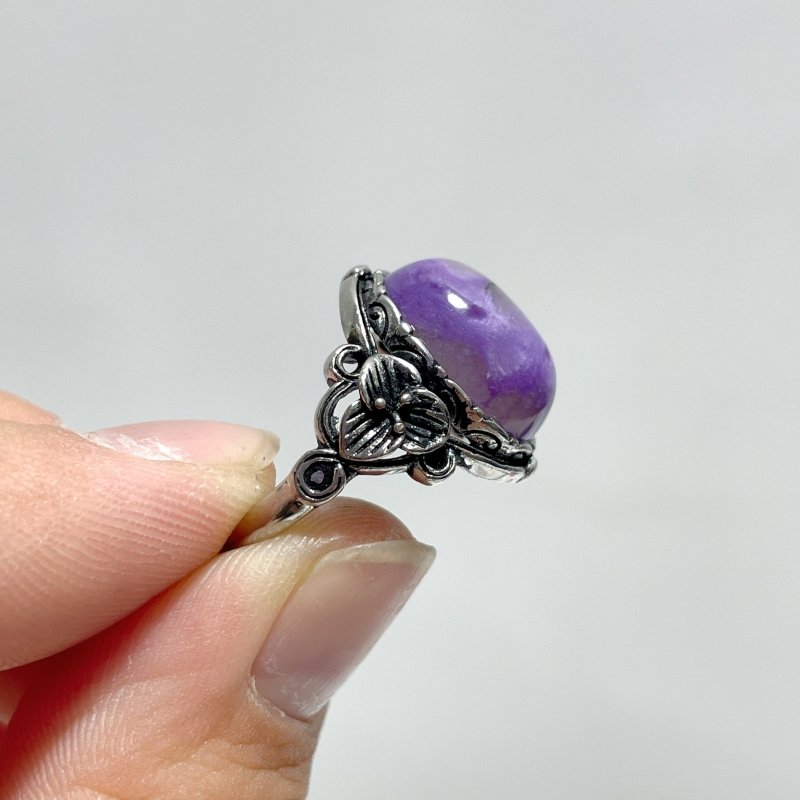 47 Pieces Charoite Different Styles Ring 2 - Wholesale Crystals