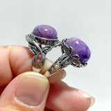 47 Pieces Charoite Different Styles Ring 2 - Wholesale Crystals