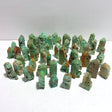 48 Pieces Indonesia Turquoise Druzy Geode Tower Points - Wholesale Crystals