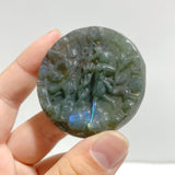 17 Pieces Labradorite Constellation Carving Clearance