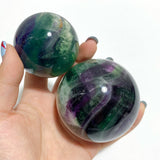 42 Pieces Beautiful Feather Fluorite Sphere Balls