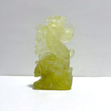 Beautiful Citrine Dragon Carving