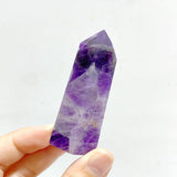 5 - 9CM Fat Chevron Amethyst Tower Wholesale - Wholesale Crystals