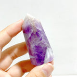5 - 9CM Fat Chevron Amethyst Tower Wholesale - Wholesale Crystals