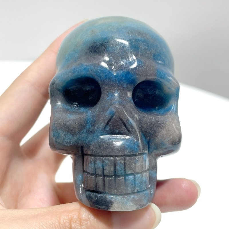 5 Pieces Beautiful Trolleite Skull Carving - Wholesale Crystals