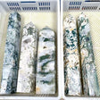5 Pieces Moss Agate Large Tower Geode Point (Sea Freight Only) -Wholesale Crystals