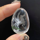 5 Pieces Pegasus Garden Quartz Inner Scene Carving -Wholesale Crystals