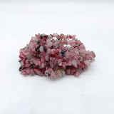 5 Types Chip Bracelet Crystal Wholesale Malachite Phosphosiderite Rutile Quartz -Wholesale Crystals