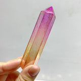 52 Pieces Aura Clear Quartz Point - Wholesale Crystals