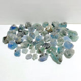 52 Pieces Blue Fluorite Mixed Calcite Raw Stone Specimen For Collection - Wholesale Crystals