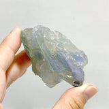 52 Pieces Blue Fluorite Mixed Calcite Raw Stone Specimen For Collection - Wholesale Crystals