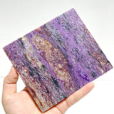 3 Pieces Beautiful High Quality Charoite Slab