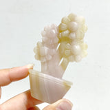 2 Types Potted Plants Carving Wholesale
