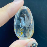 4 Pieces Pegasus Garden Quartz Inner Scene Carving