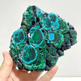 3 Pieces High Quality Beautiful Chrysocolla Mixed Malachite Slab Specimen #10