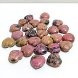 3CM Beautiful Rhodonite Heart Wholesale