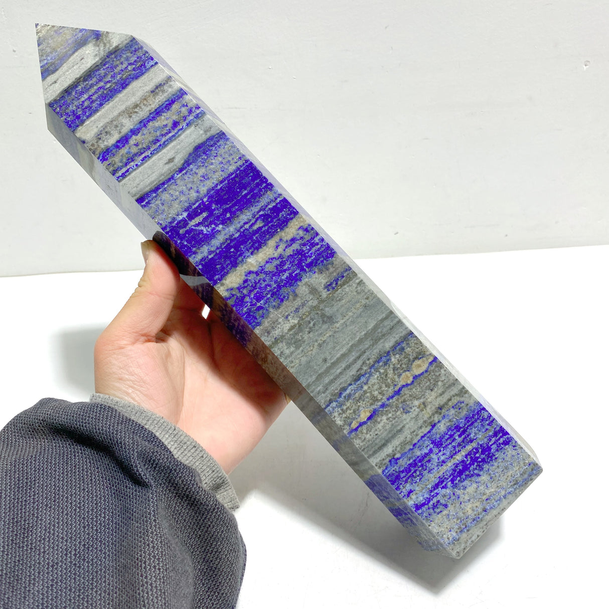 2 Pieces Tall Lapis Lazuli Points