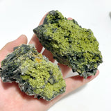 7 Pieces 2.13kg Beautiful Green Tourmaline Specimen For Collection