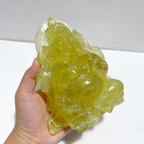 Beautiful Citrine Ganesha Carving