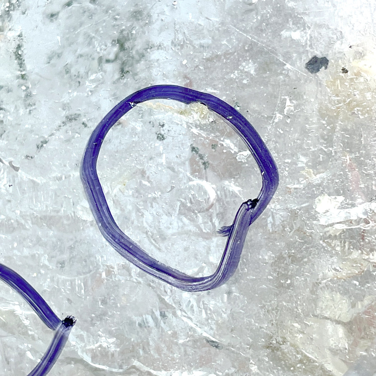 Unique Clear Quartz Enhydro Quartz Point With Rainbow For Collection