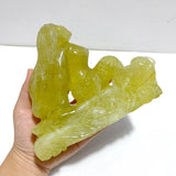Unique Citrine Mermaid Carving