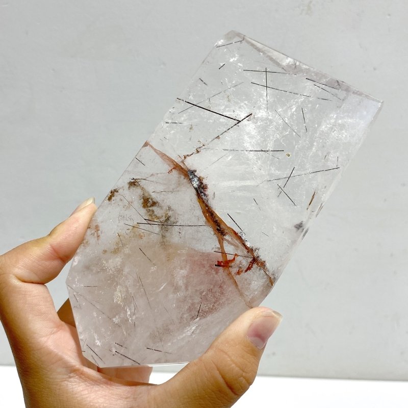 6 Pieces Large Black Tourmaline Free Form -Wholesale Crystals