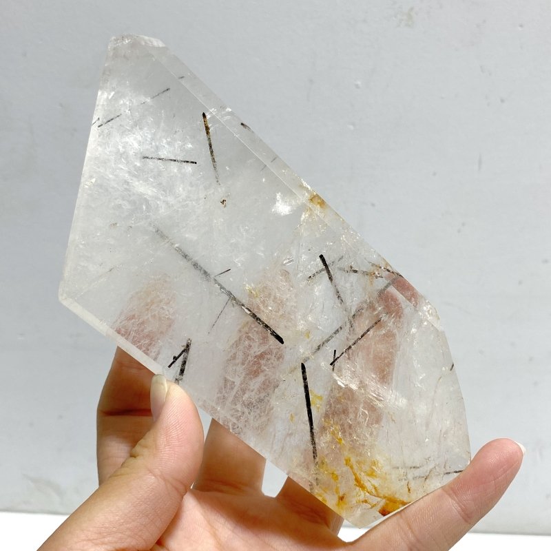 6 Pieces Large Black Tourmaline Free Form -Wholesale Crystals