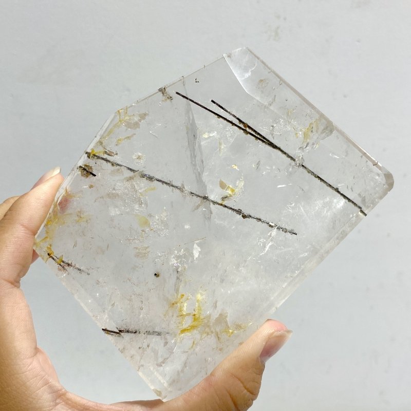 6 Pieces Large Black Tourmaline Free Form -Wholesale Crystals
