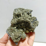 6 Pieces Raw Pyrite Mixed Calcite Specimen - Wholesale Crystals