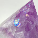 6 Pieces Watemelon Fluorite Magic Scepter Wand With Stand - Wholesale Crystals