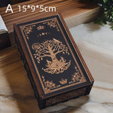 6 Wooden Tarot Cards Storage Box - Wholesale Crystals