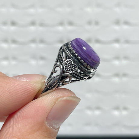 40 Pieces Charoite Different Styles Ring #6