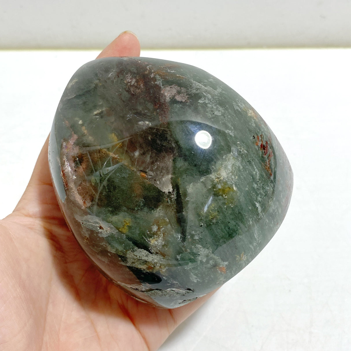 Unique Thousand Layer Garden Quartz With Stand Home Decor